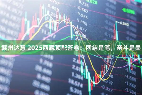 赣州达慧 2025西藏顶配答卷:团结是笔,奋斗是墨